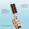 BondiBoost Infrared Thermal Brush with Aloe-Infused Bristles and Ceramic Barrel