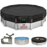 QH.HOME 550D Extra-Thick Winter Pool Cover Designed for Steel Wall Pools