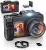LIYTIFOR 5K Dual Screen Digital Camera with 80MP Resolution and 3-in-1 Hub