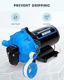Kohree Upgraded Five Chamber Heavy Duty Fresh Water Diaphragm Pump, 7.5 GPM