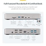 StarTech.com 16-Port Thunderbolt 4 Docking Station with Dual 4K Video