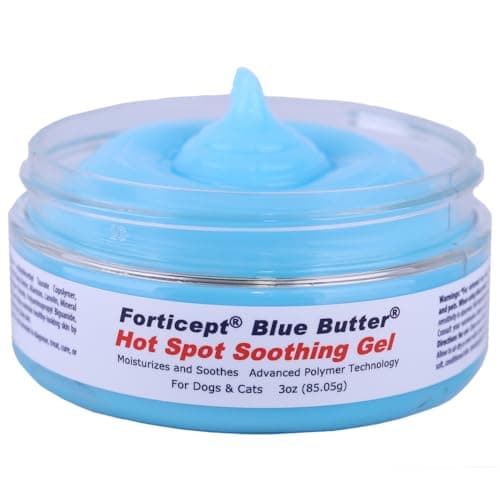 Forticept Dog Wound Care Blue Butter Antimicrobial Gel for Cracked Paws, 3 Oz
