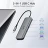 Acer 5-in-1 USB-C Hub with 4K@60Hz HDMI and 100W Power Delivery Pass-through