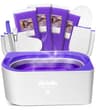 ELLA BELLA Digital Paraffin Wax Machine Spa Kit with Lavender Wax Refills