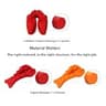 LittleMum Heavy Silicone Trapezius Trigger Point Massager for Neck Pain