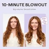 Wavytalk Blowout Boost Grande 1.77-Inch Heated Round Brush for Thick and Long Hair