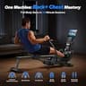 MERACH Sculls Dual-Handle Magnetic Resistance Outdoor Rowing Simulator