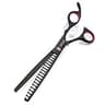 Professional 7-Inch 4-Piece Dog Grooming Scissors Set for Thick Coat Types