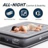 JUITOY 18-Inch Queen Air Mattress with Rechargeable Built-In Cordless Pump