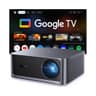 HAPPRUN GTV Native 1080p Smart Projector, 3000 ANSI Lumens, Google TV Integration