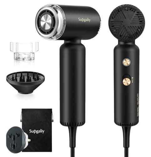 Supgaliy High-Speed Dual Voltage Mini Blow Dryer