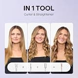 Wavytalk Airflow Styler Whirlwind Curl 2-in-1 Hair Straightener & Curler