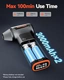 WOLFBOX MF200 Professional Cordless Air Duster with Swappable 22.2Wh Battery