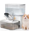 FEELNEEDY Filterless Wireless Cat Water Fountain with Wastewater Separation 3.5L