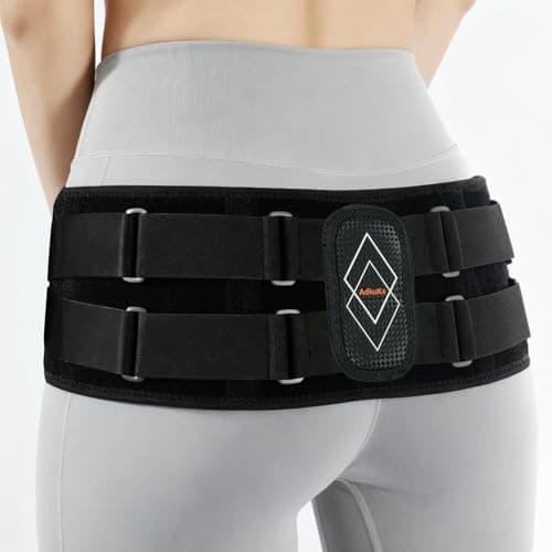 YCSHUNDONG Heavy-Duty Sacroiliac SI Joint Hip Belt with Bionic Plates