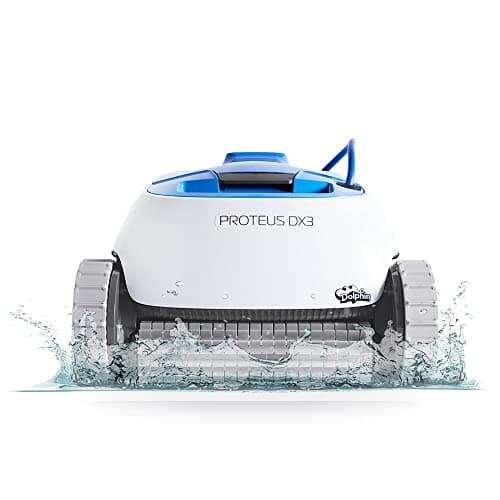 Dolphin Proteus DX3 Automatic Robotic Pool Vacuum Cleaner for 33ft Pools