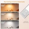 Gritin 2-Pack 14.7-Inch Under Cabinet Lights with Stepless Dimming Tech