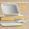 Felizbebe Instant Ice Cream Roller Tray Kit with Lid, Spatulas, and SUS316 Steel