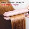 TYMO 1-Inch Professional Titanium Flat Iron Hair Straightener & Curler