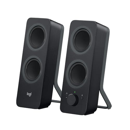 Logitech Z207 2.0 Stereo Computer Speakers with Bluetooth and Wired Inputs