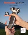 WOLFBOX MF200 Commercial-Grade Swappable Battery Powered Air Duster Tool