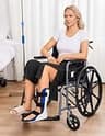 Deyeek Women's Tear Away Post Surgery Capri Pants with Fast Release