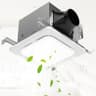 Gaciban Shower Ceiling Mount Vent Fan with 1200lm 3CCT LED Light Combo, 150 CFM