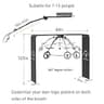 MWE Sky Overhead 360-Degree Photo Booth Video Machine with Ring Light and Stand