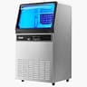 VEVOR 120lb Commercial Ice Maker Machine with 48-Hour Programmable Timer