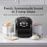 Hamilton Beach Automatic Bread Maker Machine with 12 Programmable Settings and Delay