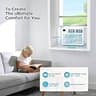 Electactic 10,000 BTU Window Air Conditioner with Auto Resume and Timer Setup