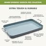 GreenPan Valencia Pro Hard Anodized Ceramic Nonstick Double Burner Griddle