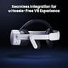KIWI design K4 Duo Audio Head Strap with Battery Pack for Meta Quest 3