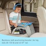 Graco TurboBooster LX Backless Booster Car Seat with Affix Latch System