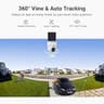 ANSQUE 2K Solar Wireless Outdoor Security 4-Camera System with Homebase Extender
