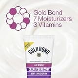 Gold Bond Age Renew Crepe Corrector Firming Body Lotion For Texture, 8 oz