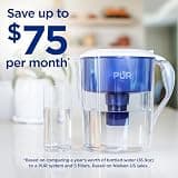 PUR 11-Cup Water Pitcher with Filter Change Light Indicator and Lead Reduction