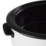 NESCO 4816-14 6-Quart Compact Electric Roaster Oven with Porcelain Cookwell