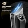 FERYES Slant Curved Blade Podiatrist Toenail Clipper for Thick Nails