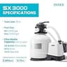 Intex 3000 GPH Sand Filter Pump & Krystal Clear Saltwater System Maintenance Set