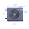 GRAT 1.5 HP Commercial Cold Plunge Tub Chiller with Smart WiFi App Control