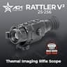 AGM Rattler V2 25-256 Thermal Imaging Rifle Scope with 25mm Lens and 1250-Yard Detection
