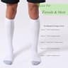 FITRELL Firm Graduated Compression Socks 20-30 mmHg with Cushion (3 Pairs)