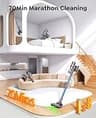 Inteture BP50 650W Cordless Stick Vacuum Cleaner with Smart Surface Detection