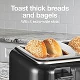 Proctor Silex 4-Slice Toaster with Cool-Touch Housing and Toast Boost