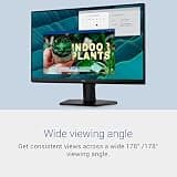 Dell SE2426H 23.8-Inch FHD 144Hz IPS Gaming Monitor with AMD FreeSync and Thin Bezels