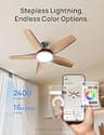 Dreo 12-Inch Smart Desk Fan with 85-Foot Airflow and 90-Degree Oscillation
