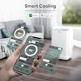 Zafro 16,000 BTU Smart Inverter Dual Hose Portable Air Conditioner Unit