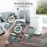 Zafro 16,000 BTU Smart Inverter Dual Hose Portable Air Conditioner Unit