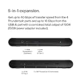 Belkin Connect Thunderbolt 4 Dock Pro with 96W Charging and 8K Support